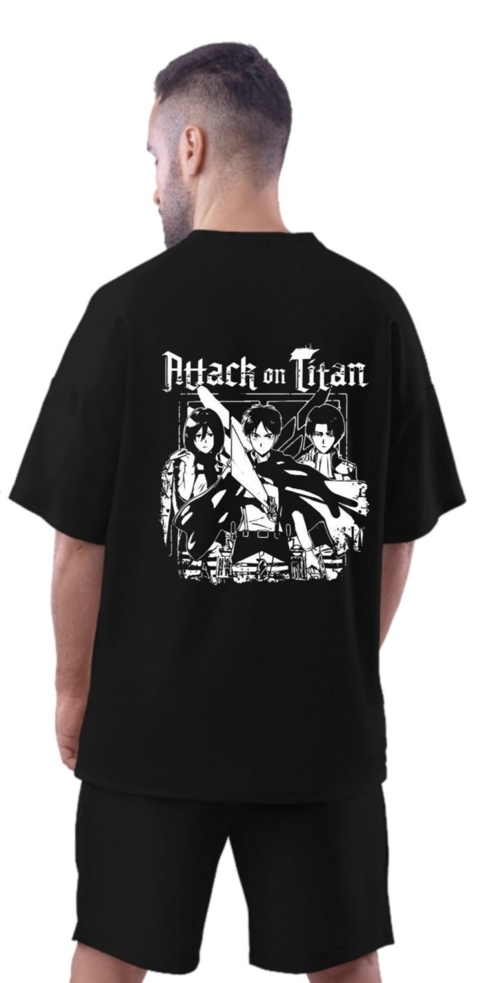 Attack On Titans Oversize Anime T-Shirt